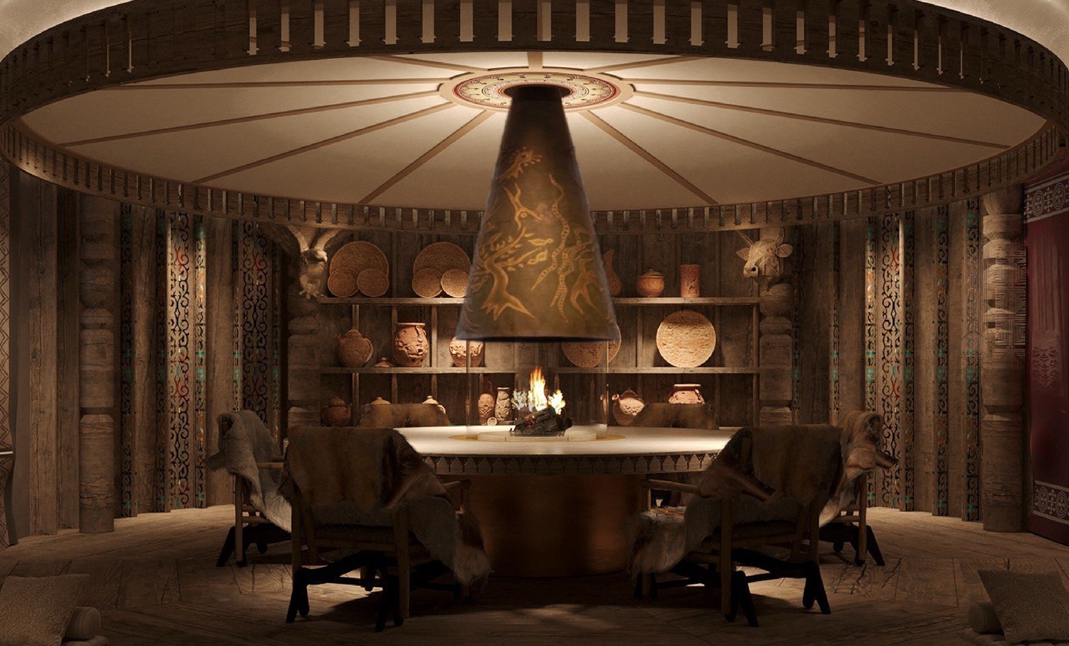 Огненный полюс холода