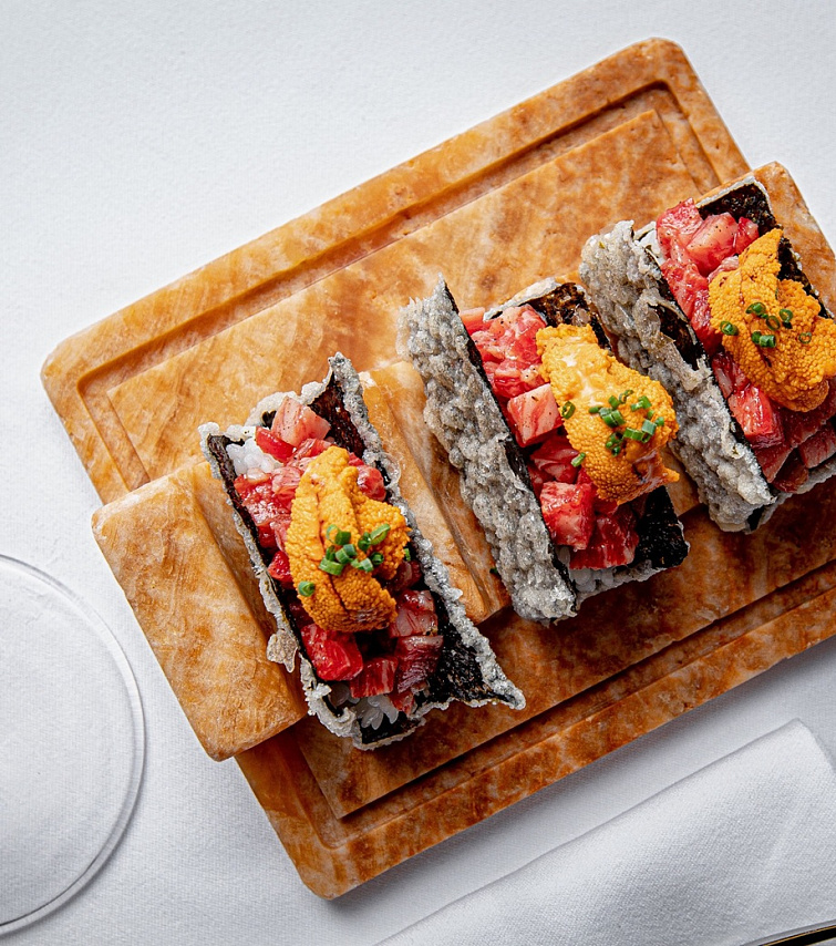 Wagyu на тарелке